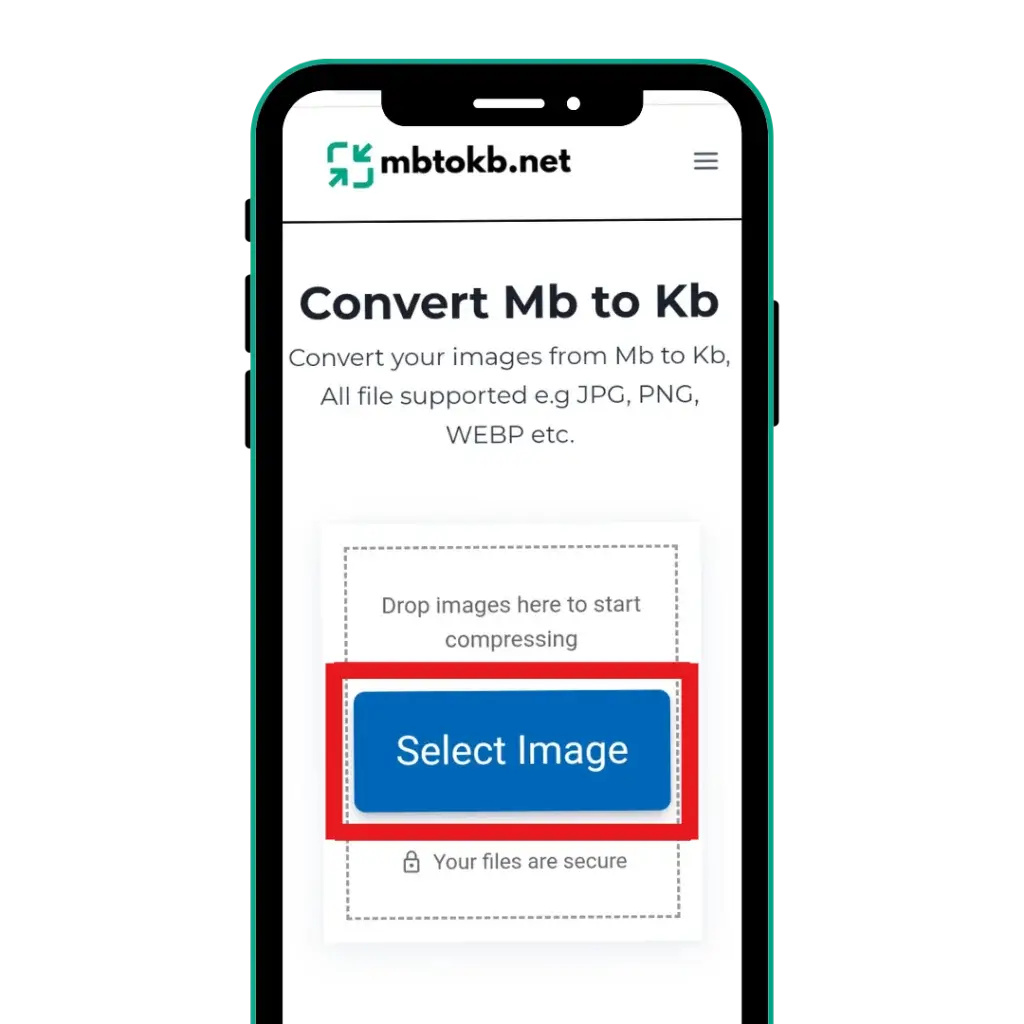 Select an image to convert from mb to kb