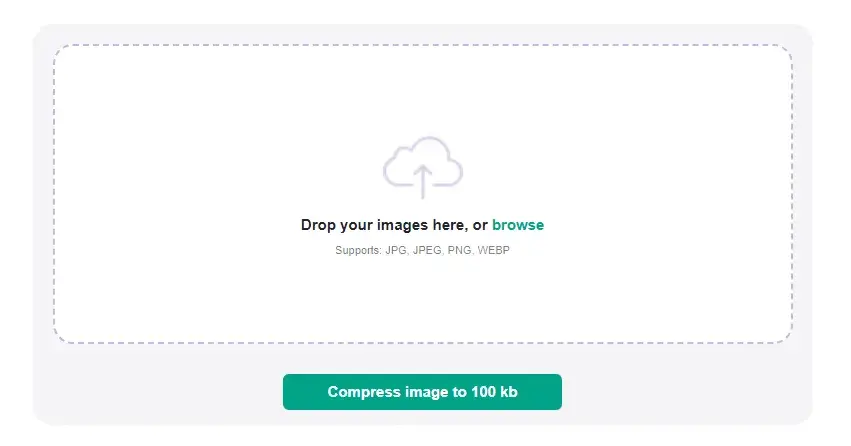 Select image you want to compress