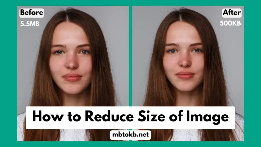 Learn how to reduce size of image in different tools.