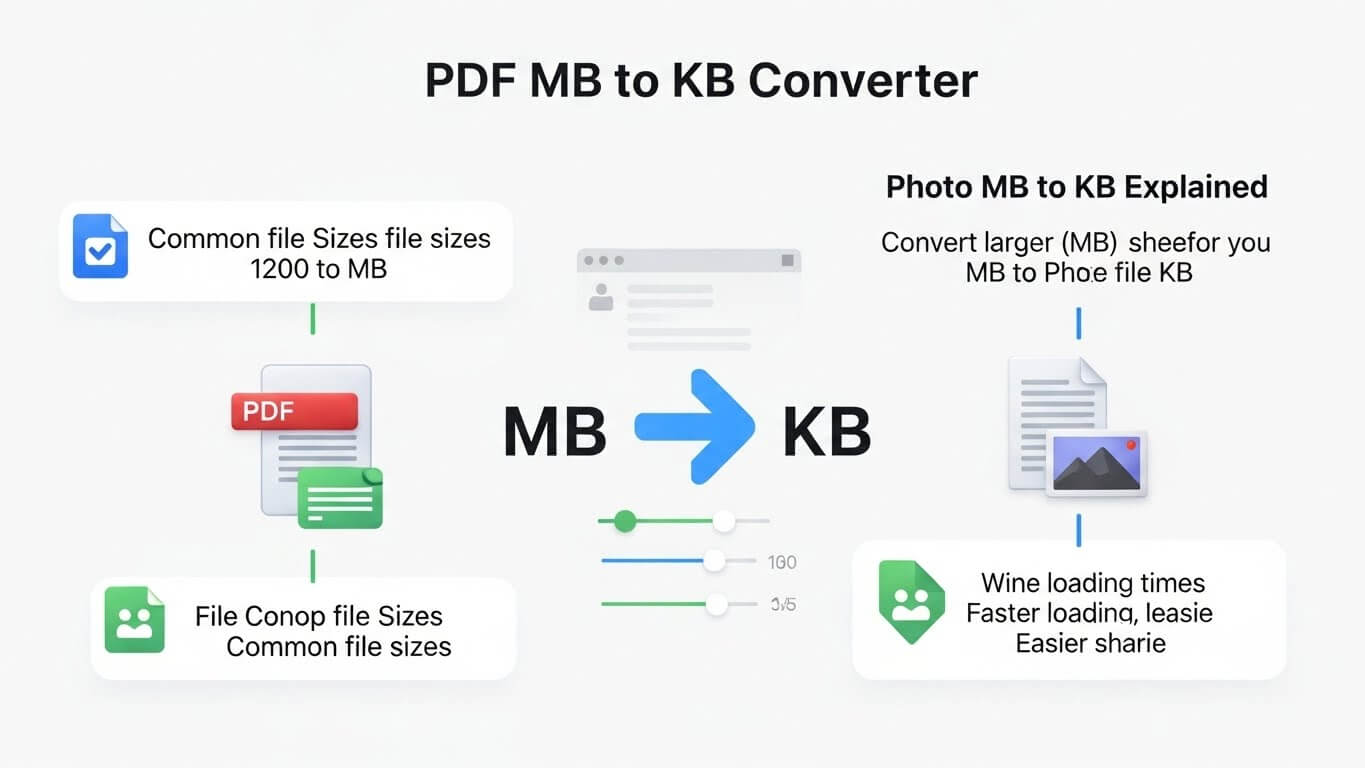 PDF MB to KB converter explained