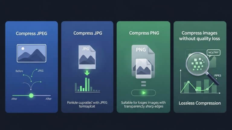 how to compress jpeg image